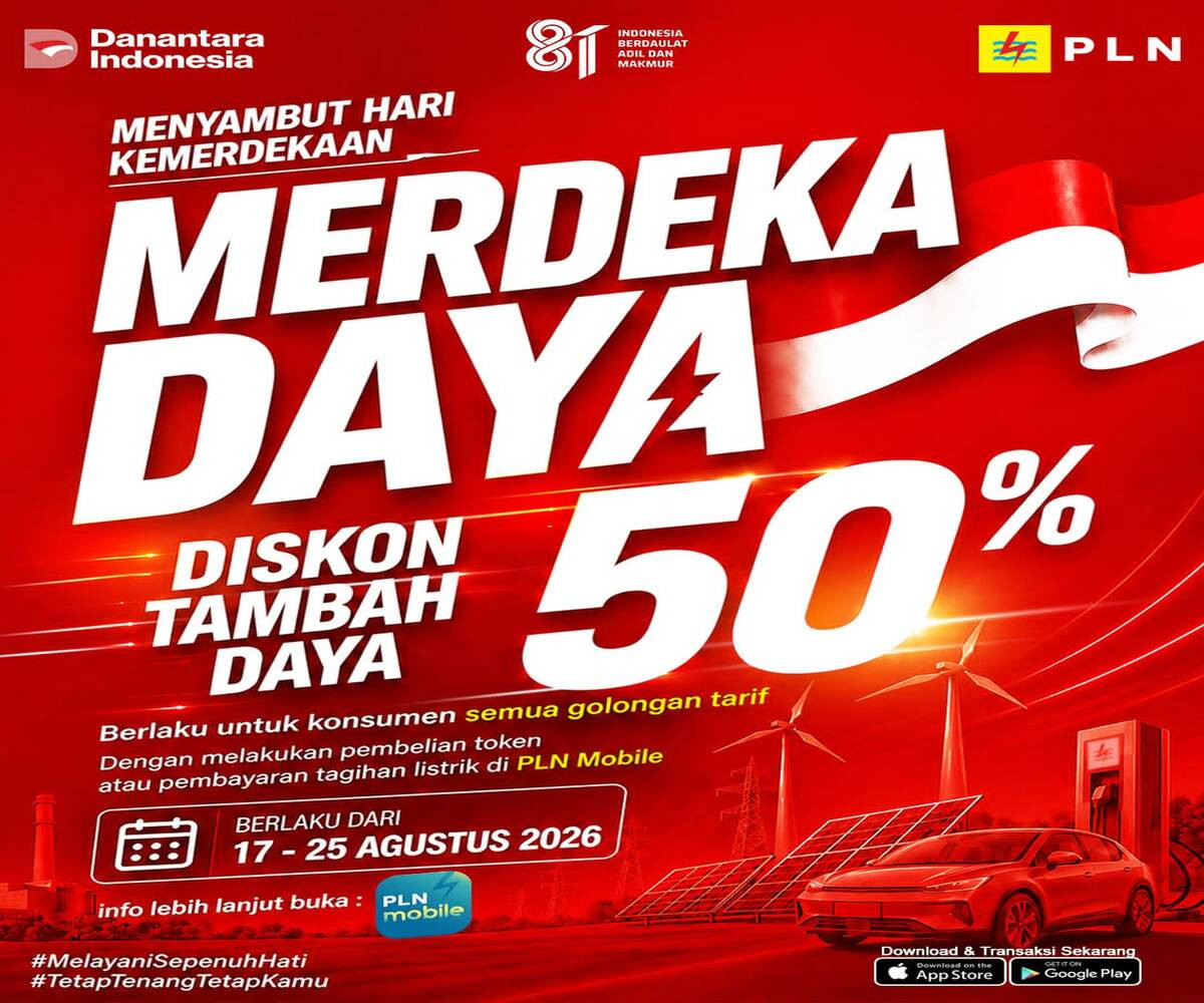 Promo PLN di Jabar Diskon Tambah Daya 50 Persen, Ini Cara dan Syarat Mendapatkannya!
