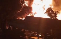 Lahan Produksi Pelet dan Lapak Madura di Bekasi Terbakar, Diduga Gegara Bakar Sampah