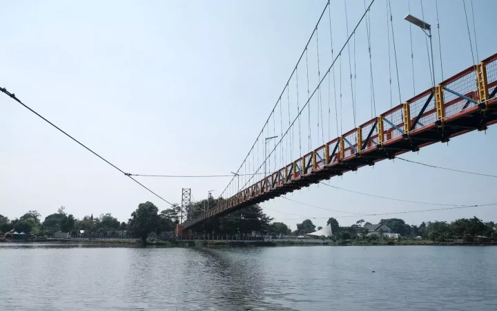 Jembatan Gantung Albar Depok Segera Dibuka, Maksimal 40 Orang Sekali Melintas